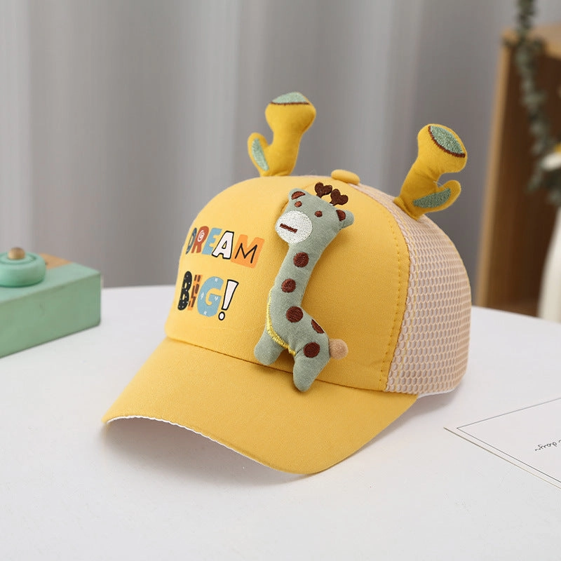 Wholesale Cotton Kids Sunshade Thin Baseball Cap