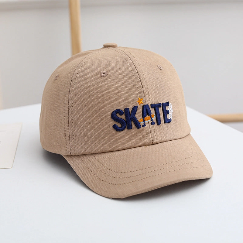 Wholesale Cotton Large Edge Sunscreen Children's Baseball Cap