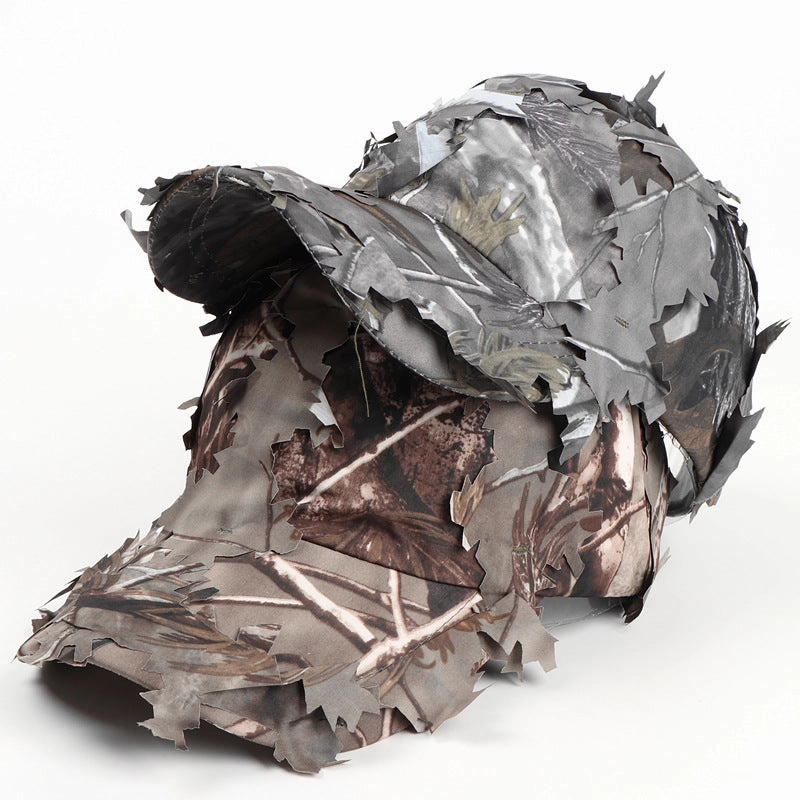 Wholesale Cotton Leaf Bionic Camouflage Cap