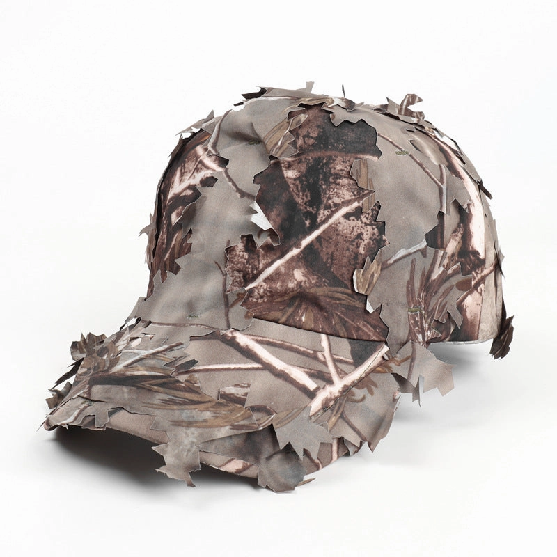Wholesale Cotton Leaf Bionic Camouflage Cap