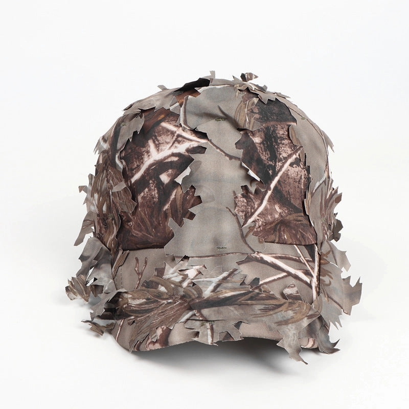 Wholesale Cotton Leaf Bionic Camouflage Cap