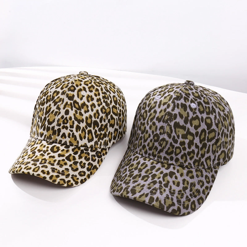 Wholesale Cotton Leopard Baseball Cap