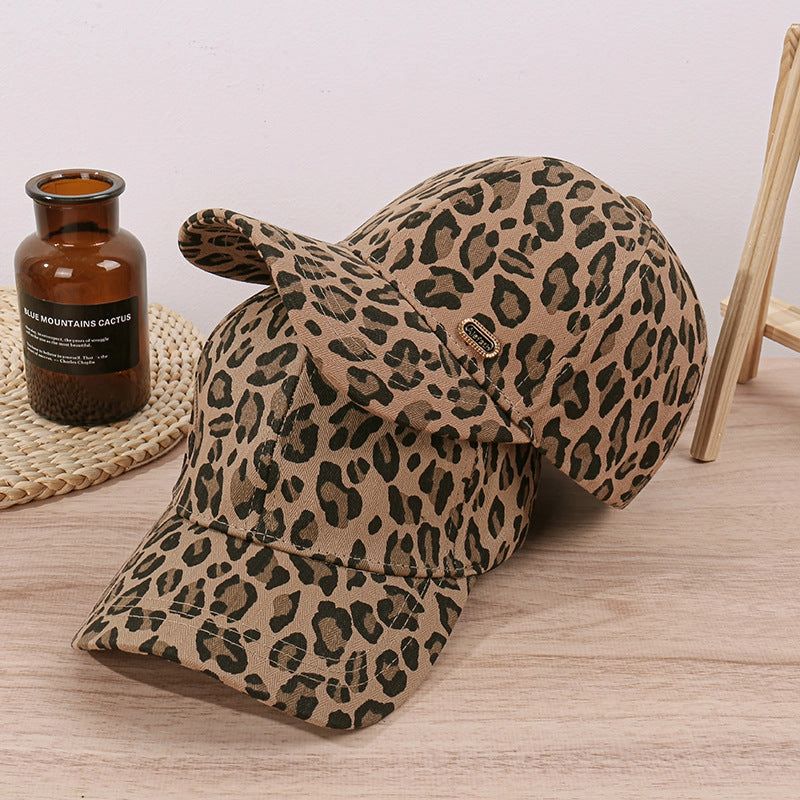 Wholesale Cotton Leopard Baseball Cap