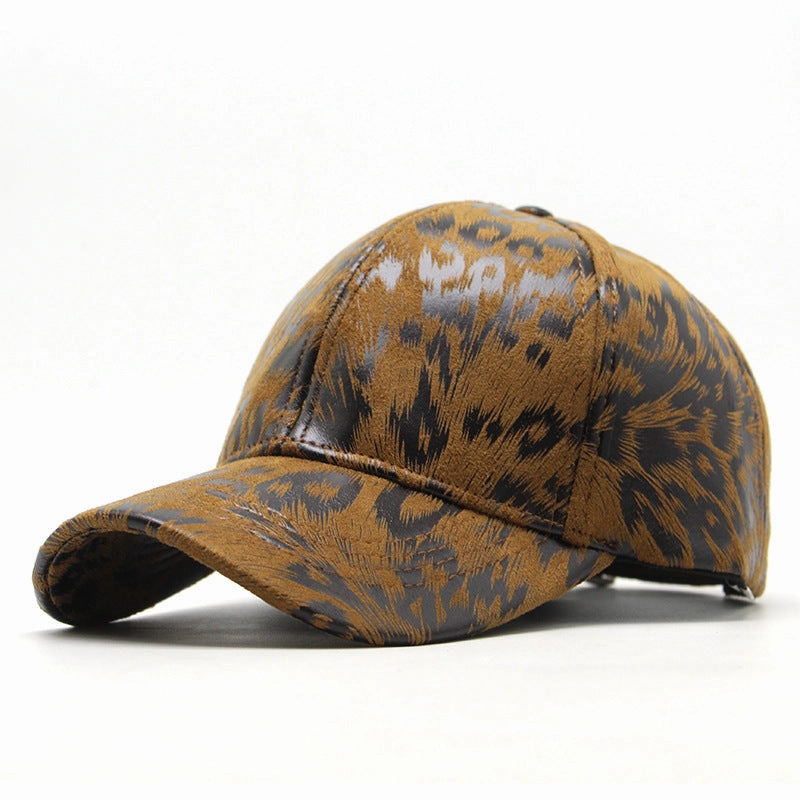 Wholesale Cotton Leopard Baseball Cap