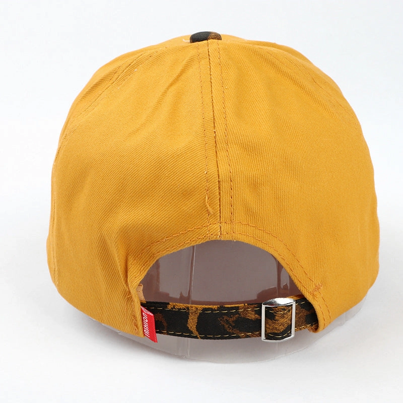 Wholesale Cotton Leopard Letter Embroidery Baseball Cap