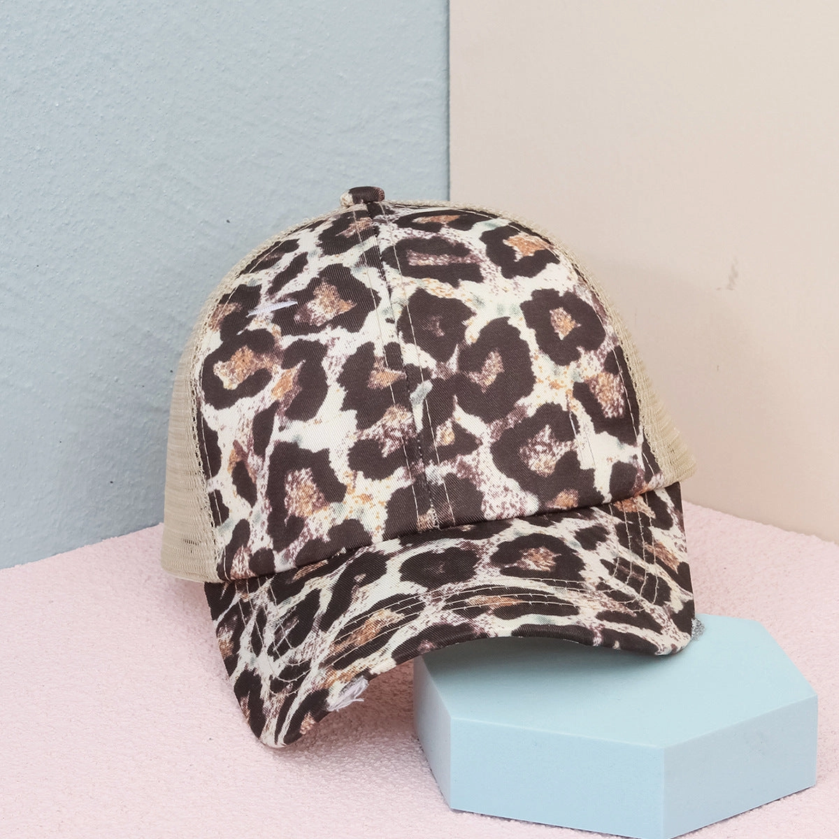 Wholesale Cotton Leopard Print Baseball Cap