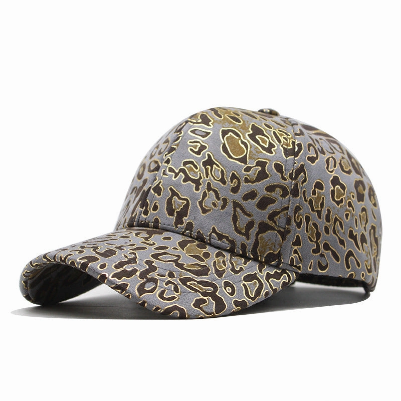 Wholesale Cotton Leopard Print Baseball Cap