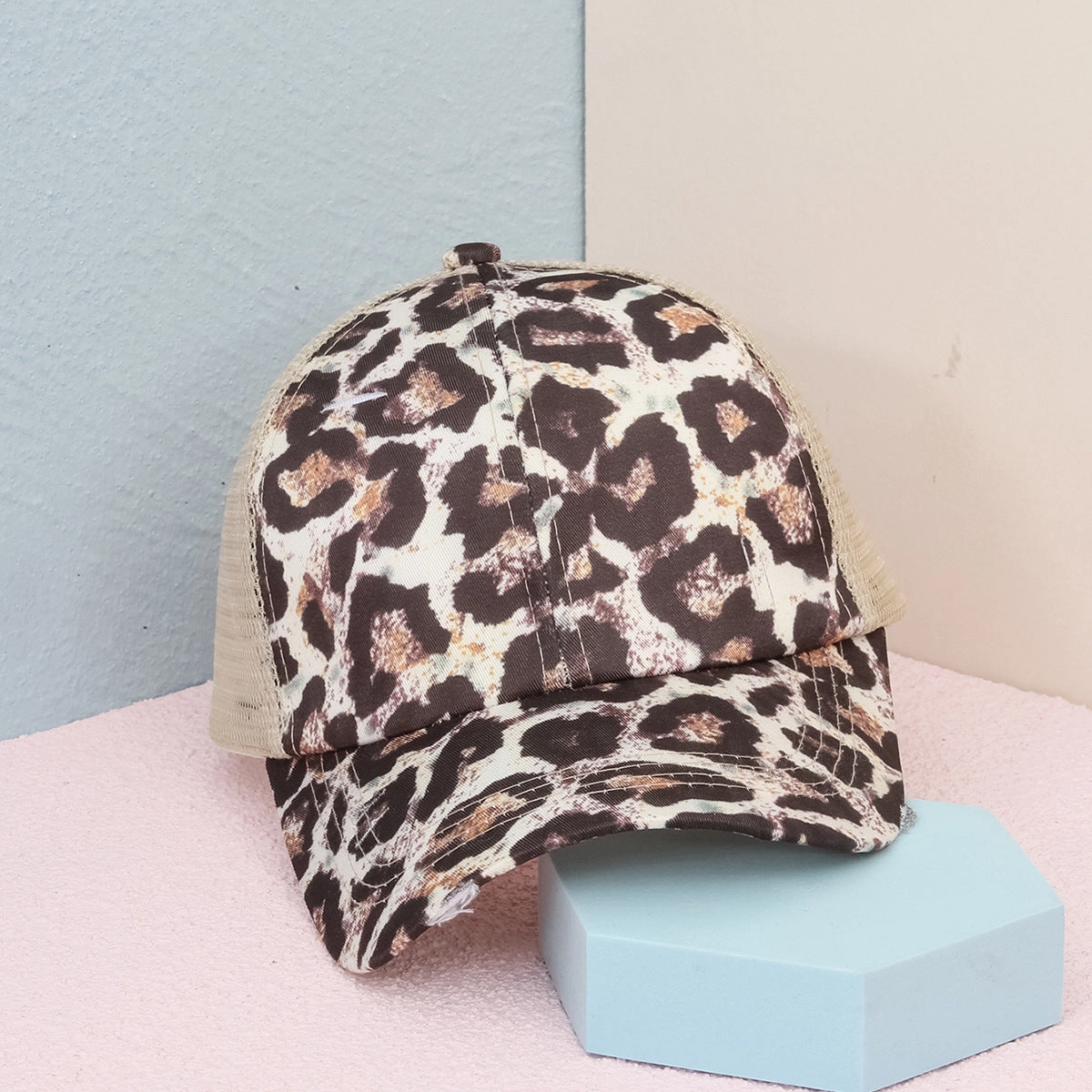 Wholesale Cotton Leopard Print Baseball Cap