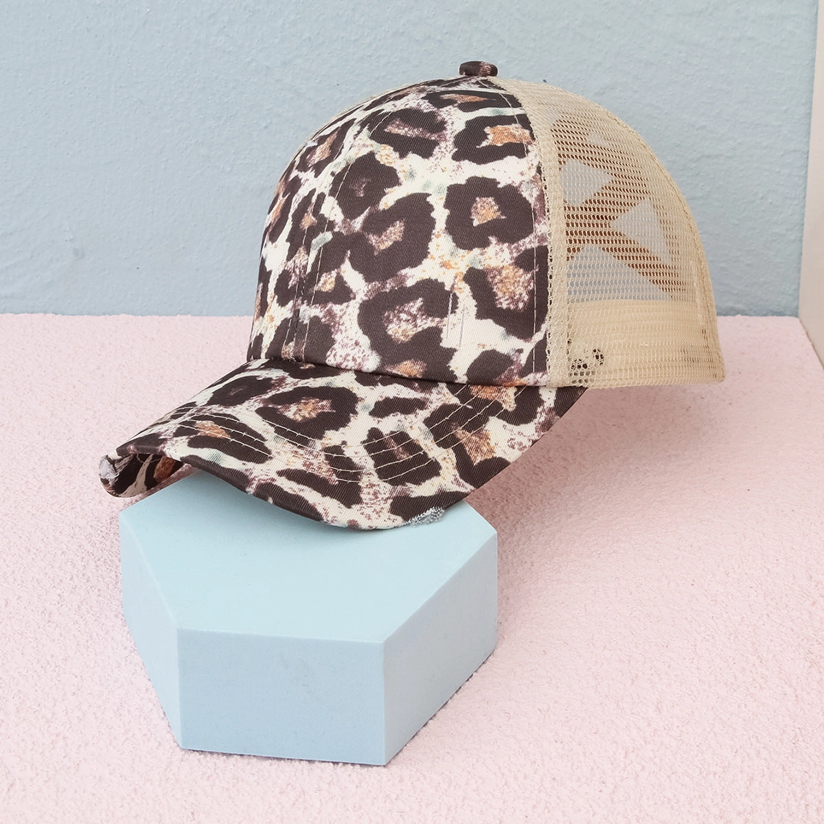 Wholesale Cotton Leopard Print Baseball Cap