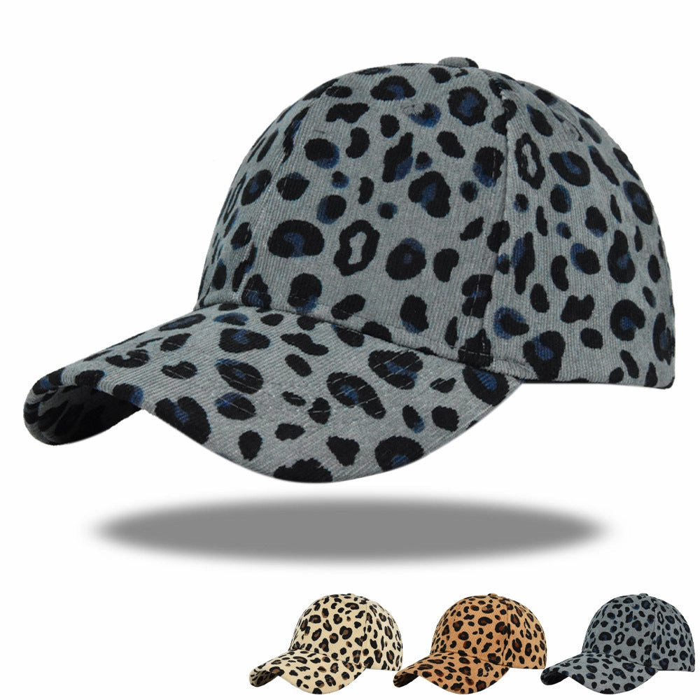 Wholesale Cotton Leopard Print Baseball Cap