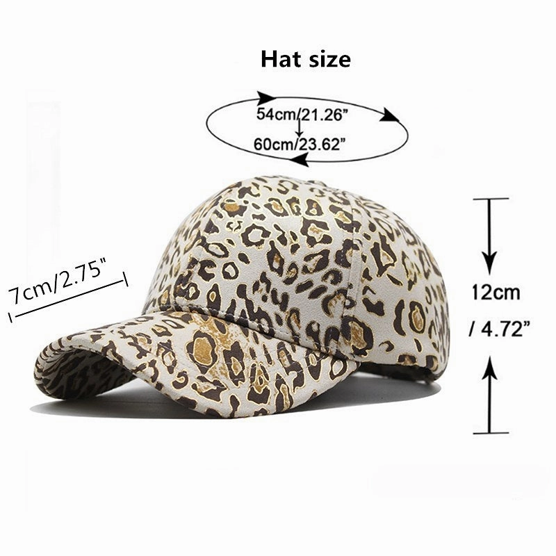 Wholesale Cotton Leopard Print Baseball Cap