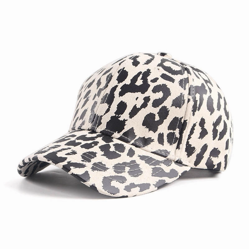 Wholesale Cotton Leopard Print Children's Baseball Cap
