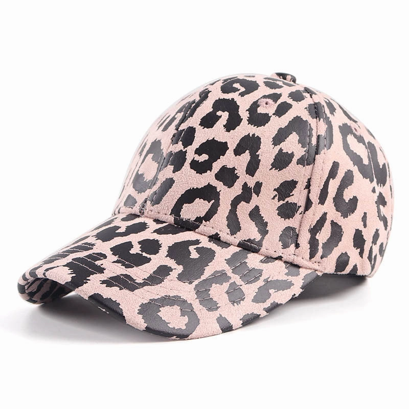 Wholesale Cotton Leopard Print Children's Baseball Cap