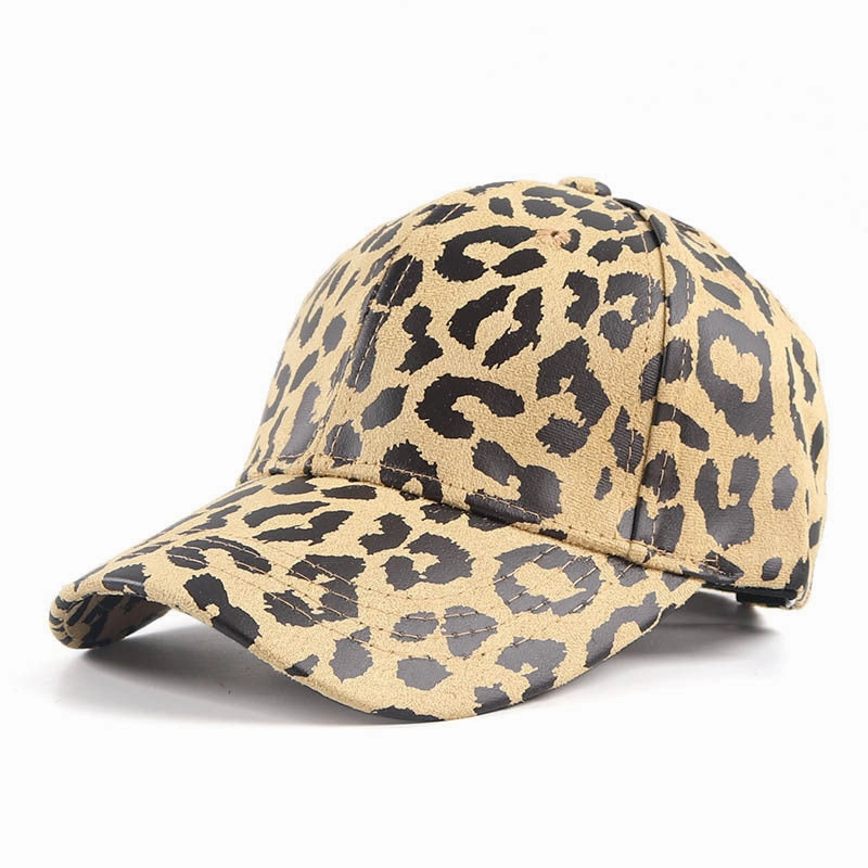 Wholesale Cotton Leopard Print Children's Baseball Cap