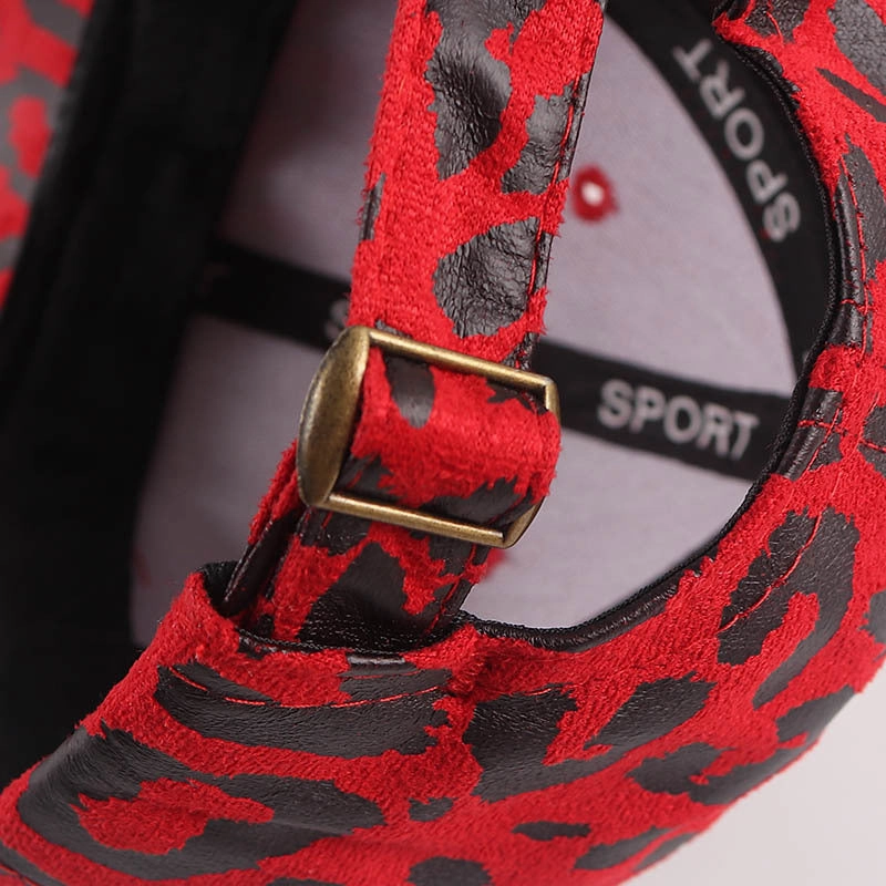Wholesale Cotton Leopard Print Children's Baseball Cap