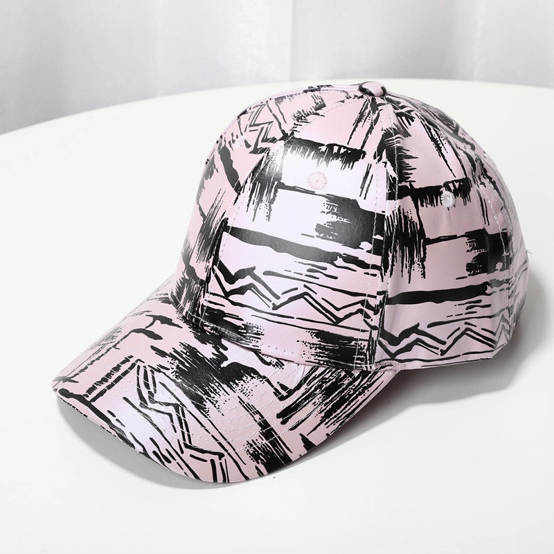 Wholesale Cotton Leopard Print Thickened Fur Baseball Caps