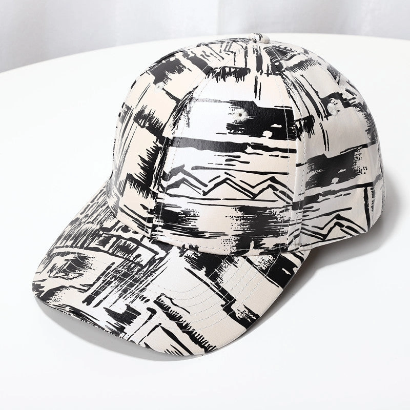 Wholesale Cotton Leopard Print Thickened Fur Baseball Caps