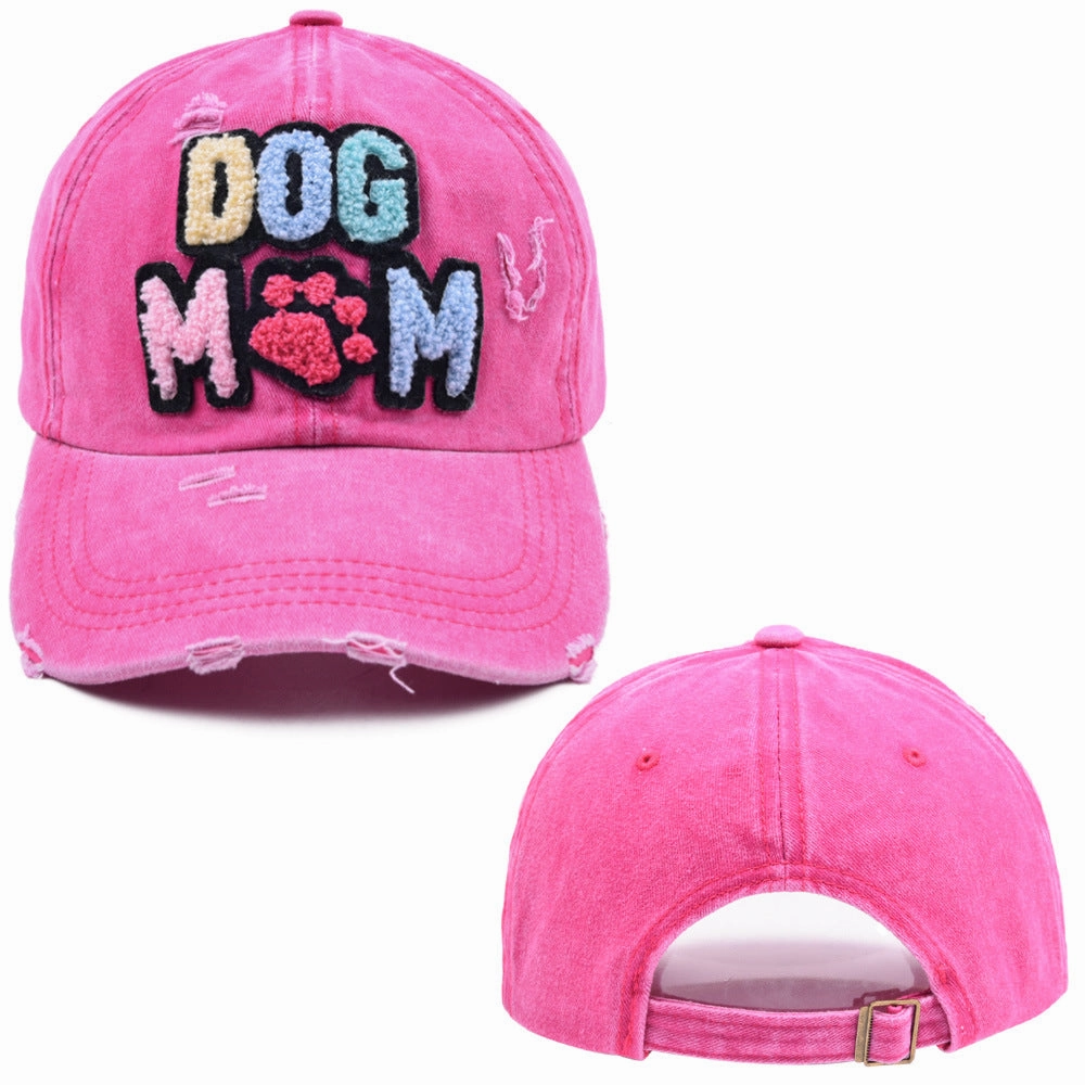 Wholesale Cotton Letter DOG MAMA Baseball Cap