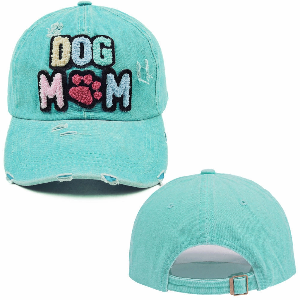 Wholesale Cotton Letter DOG MAMA Baseball Cap