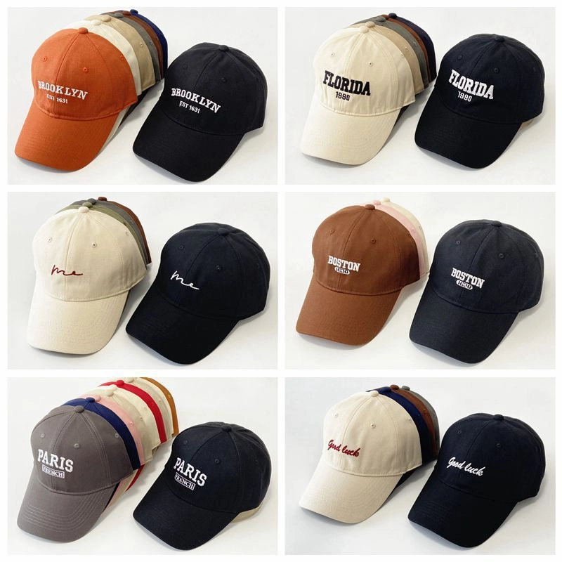 Wholesale Cotton Letter Embroidered Baseball Caps