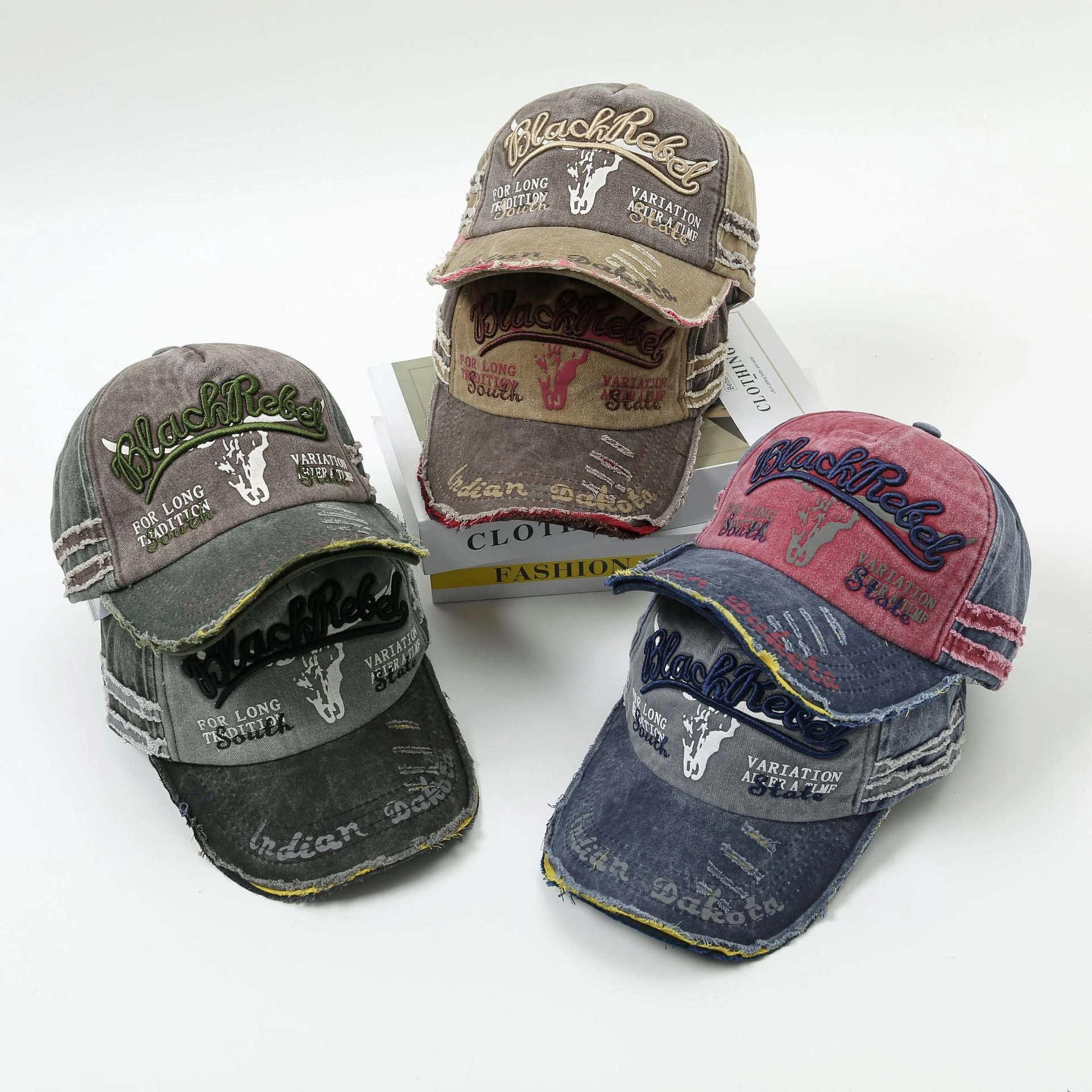 Wholesale Cotton Letter Embroidered Caps