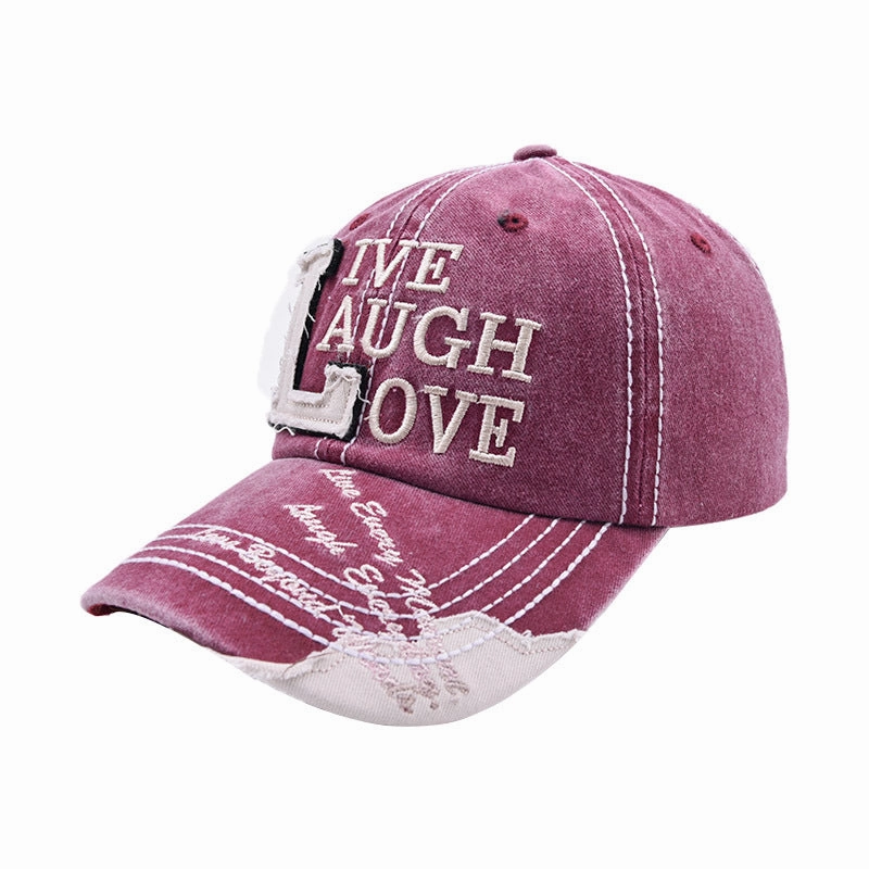 Wholesale Cotton Letter Embroidery Patch Baseball Cap