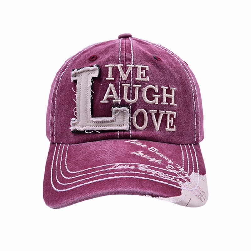Wholesale Cotton Letter Embroidery Patch Baseball Cap