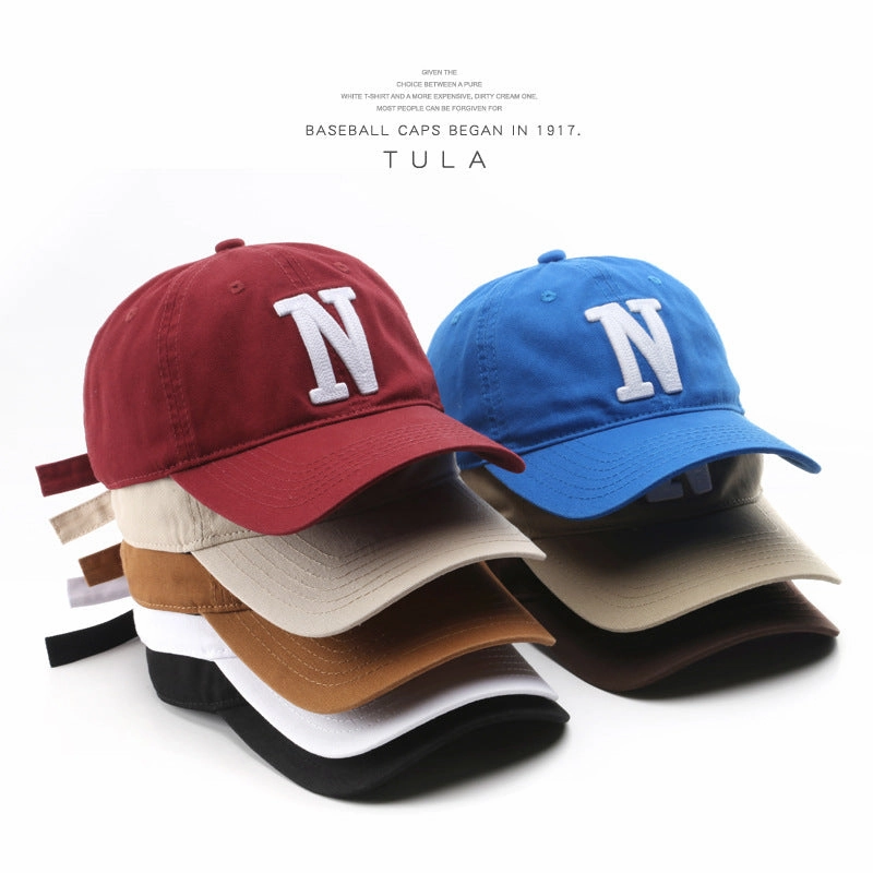Wholesale Cotton Letter Embroidery Washed Baseball Cap