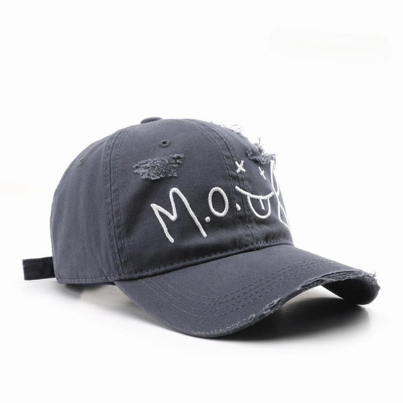 Wholesale Cotton Letter Embroidery Washed Baseball Cap
