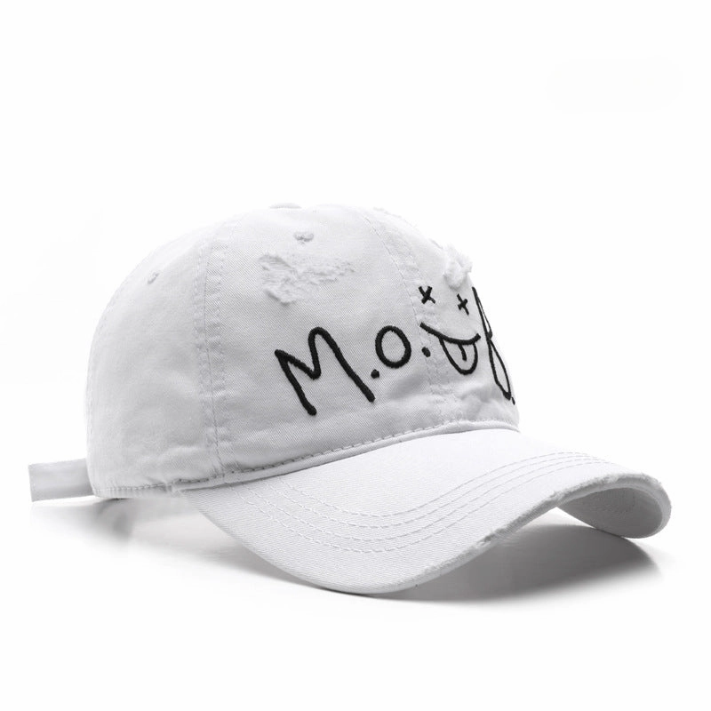 Wholesale Cotton Letter Embroidery Washed Baseball Cap