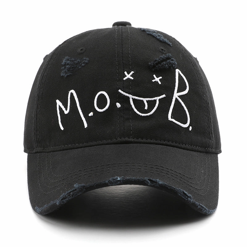 Wholesale Cotton Letter Embroidery Washed Baseball Cap