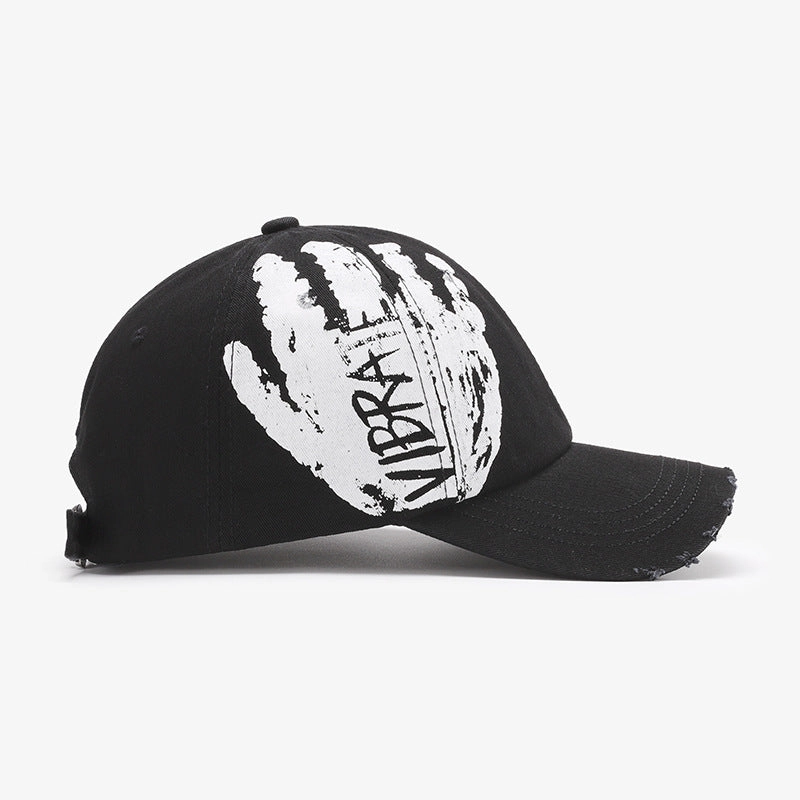 Wholesale Cotton Letter Soft Top Curved Brim Baseball Cap