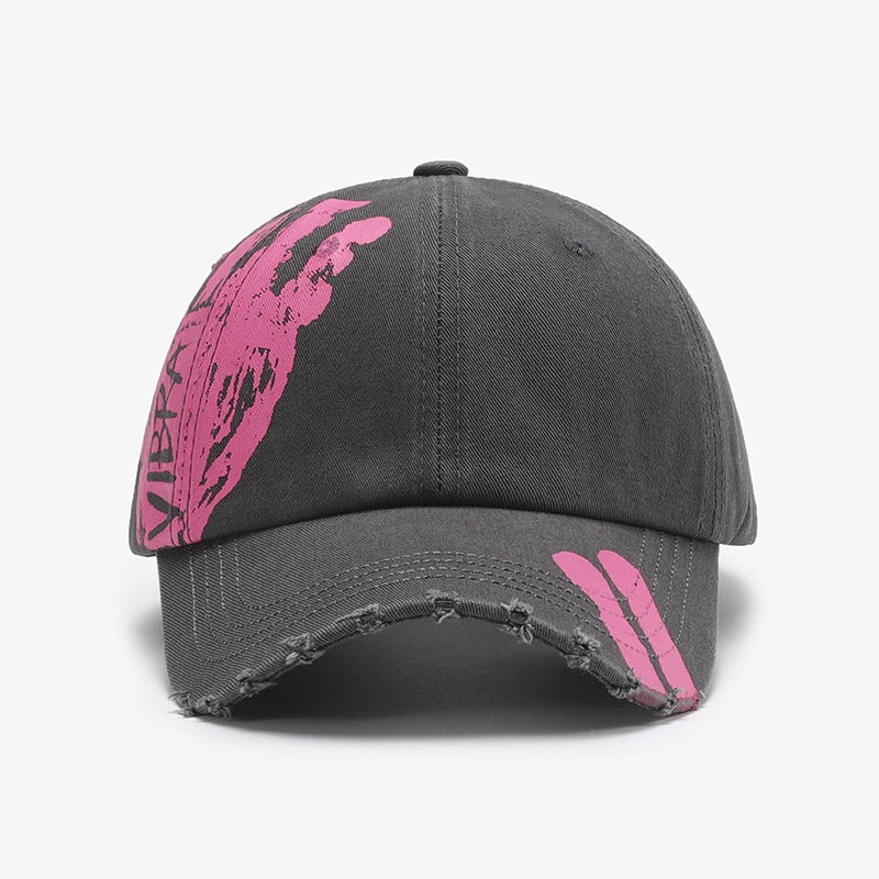 Wholesale Cotton Letter Soft Top Curved Brim Baseball Cap