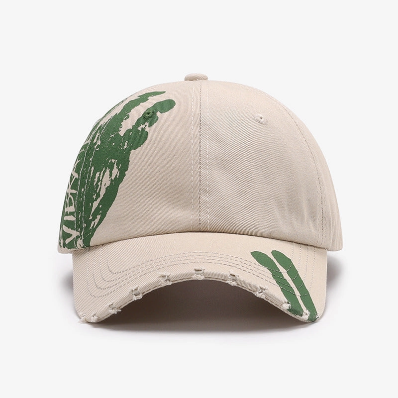 Wholesale Cotton Letter Soft Top Curved Brim Baseball Cap