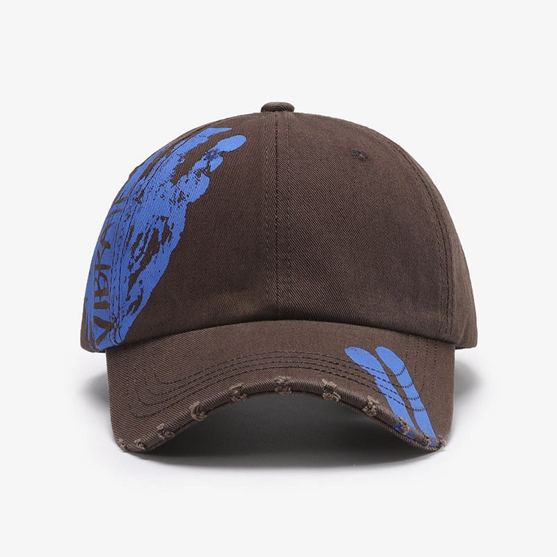 Wholesale Cotton Letter Soft Top Curved Brim Baseball Cap