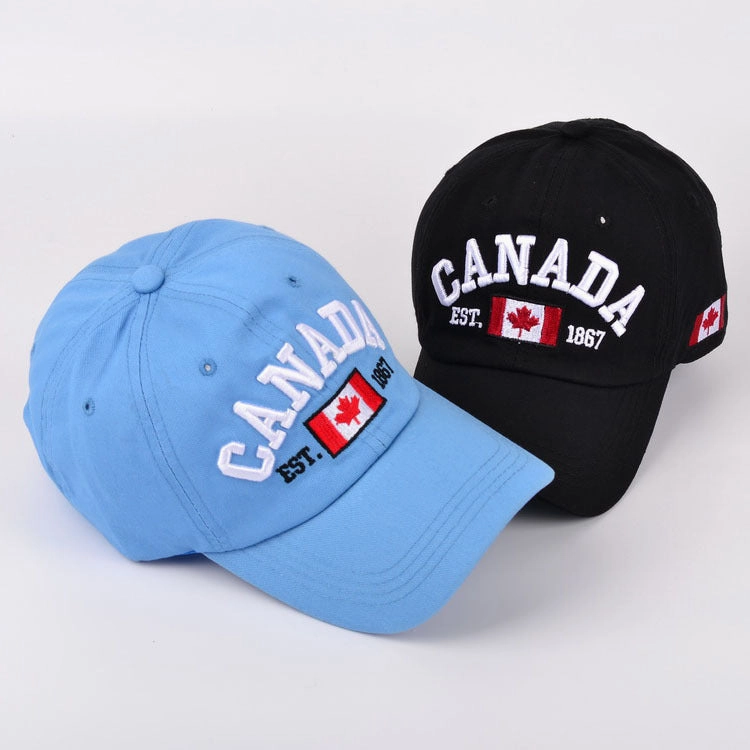 Wholesale Cotton Maple Leaf Canadian Flag Baseball Cap