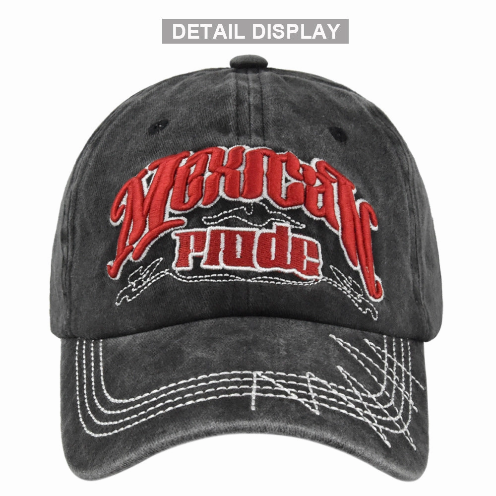 Wholesale Cotton Mexican Embroidered Baseball Cap