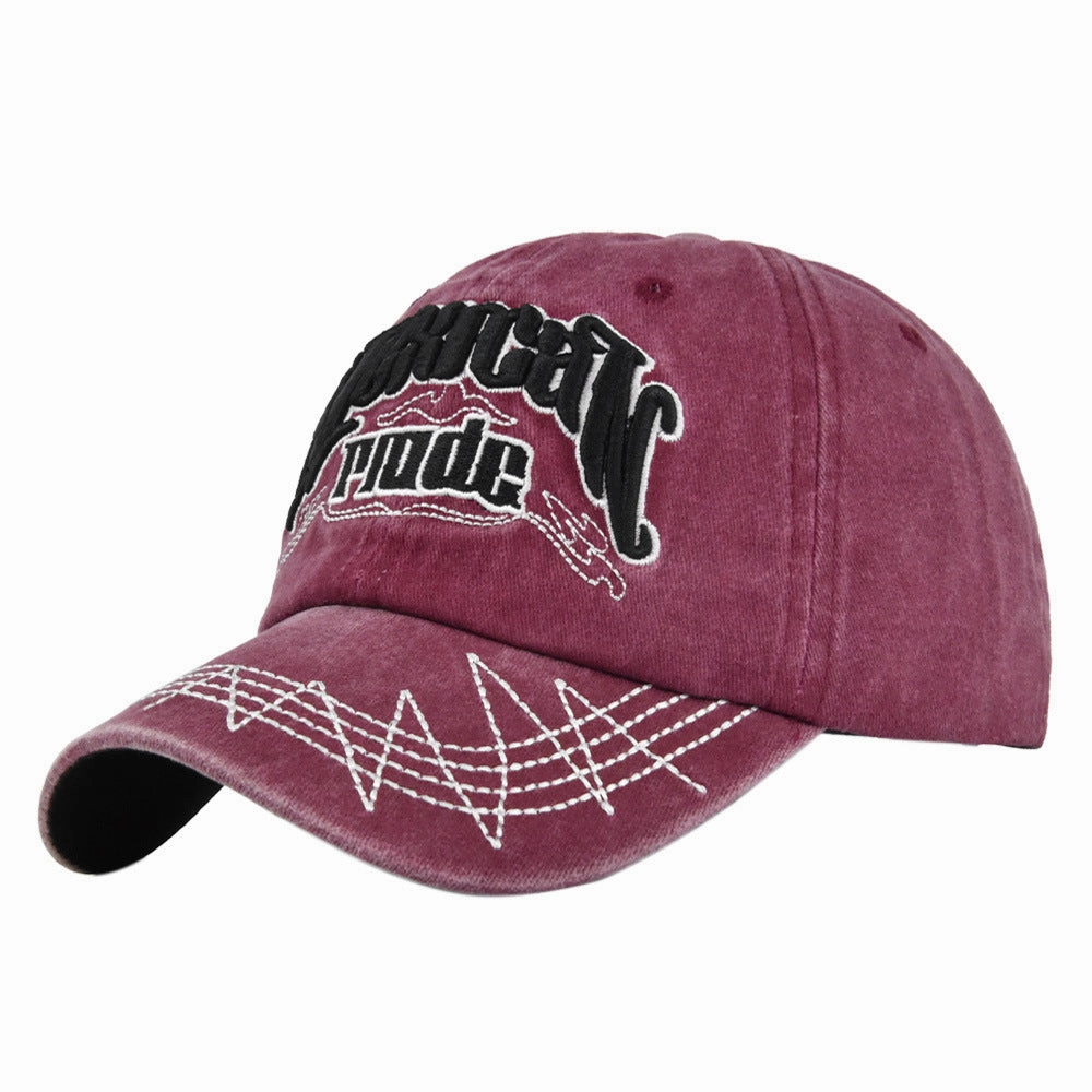 Wholesale Cotton Mexican Embroidered Baseball Cap