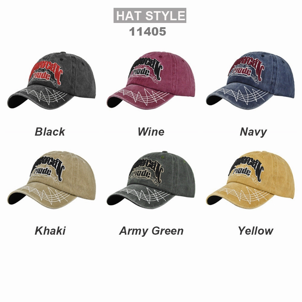 Wholesale Cotton Mexican Embroidered Baseball Cap