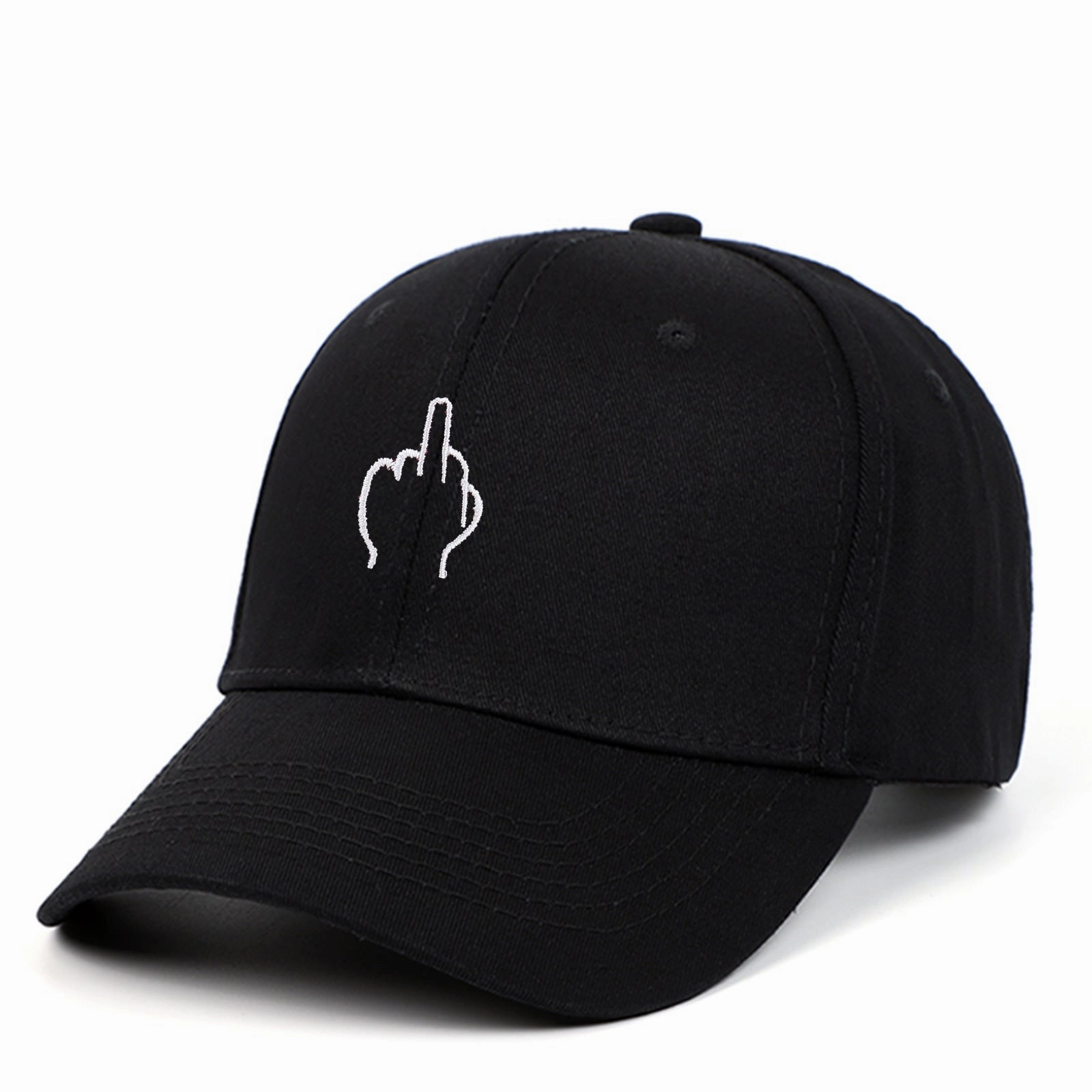 Wholesale Cotton Middle Finger Swearing Baseball Cap