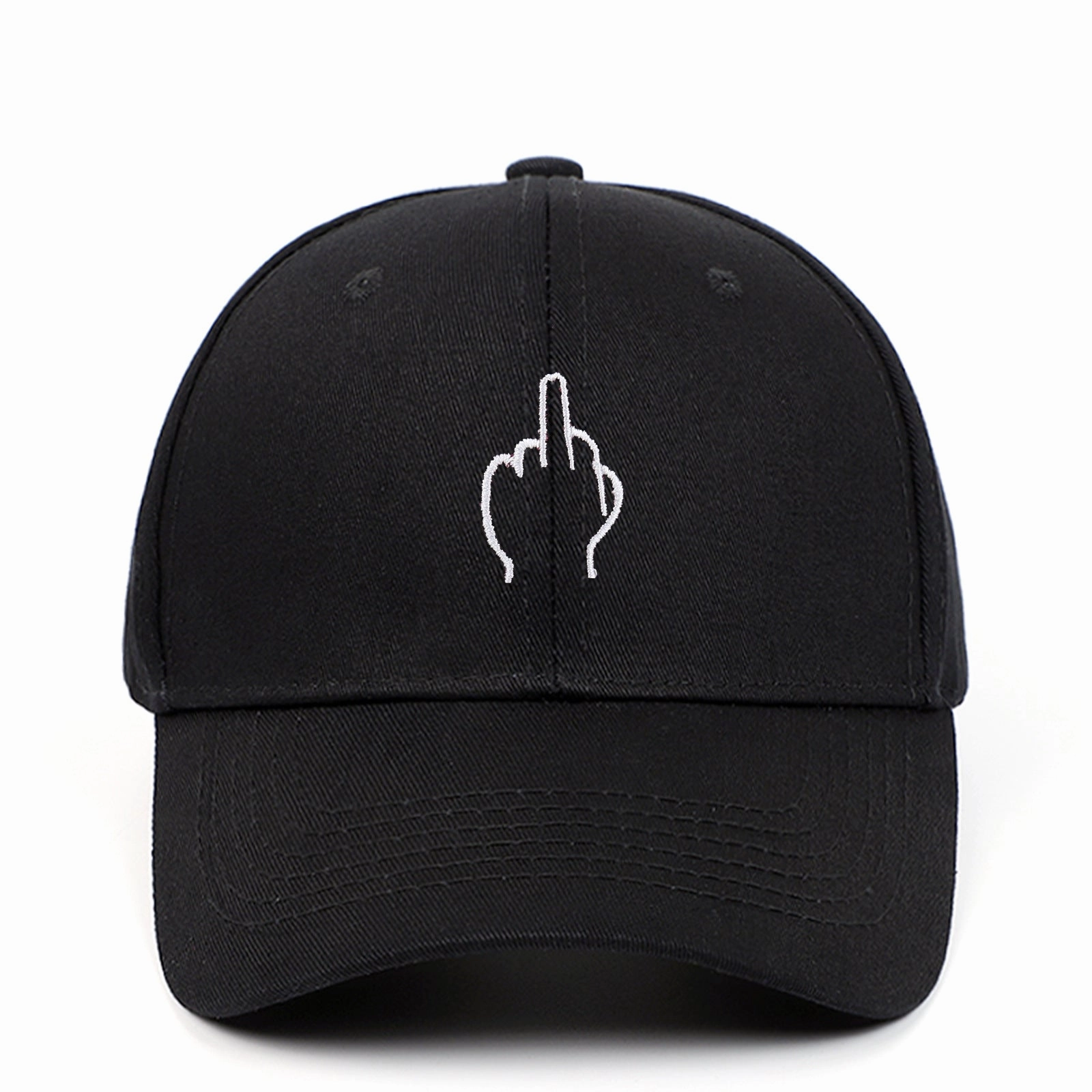 Wholesale Cotton Middle Finger Swearing Baseball Cap