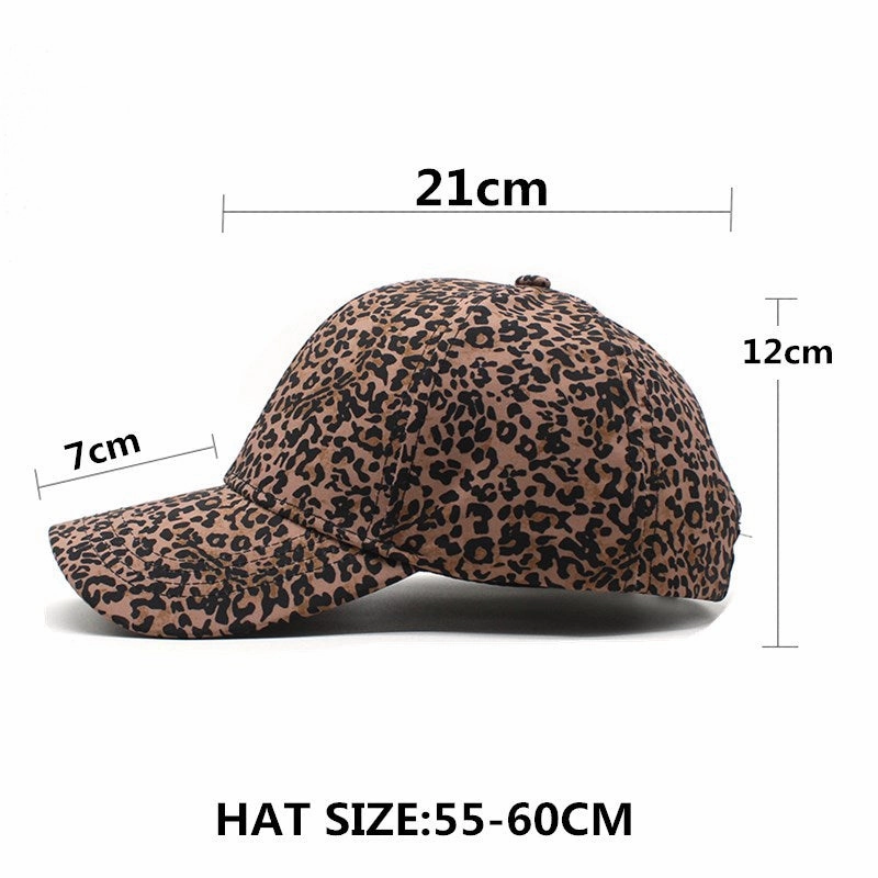 Wholesale Cotton New Leopard Baseball Cap