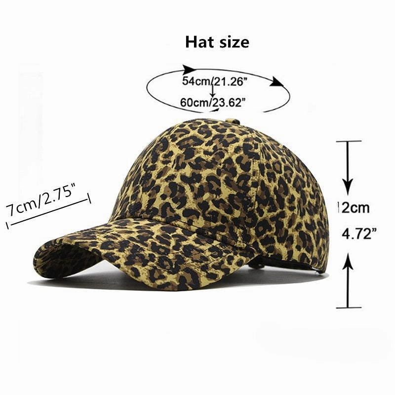 Wholesale Cotton New Leopard Baseball Cap