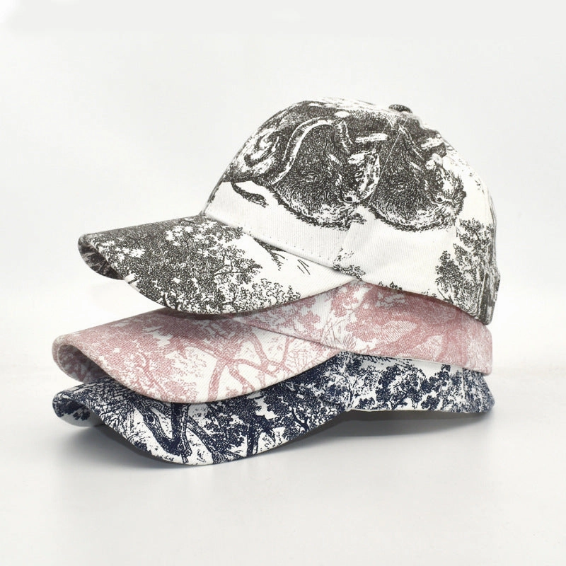 Wholesale Cotton Painted Baseball Caps