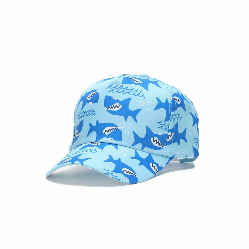 Wholesale Cotton Polyester Cartoon Animal Fruit Print Kids Baseball Cap