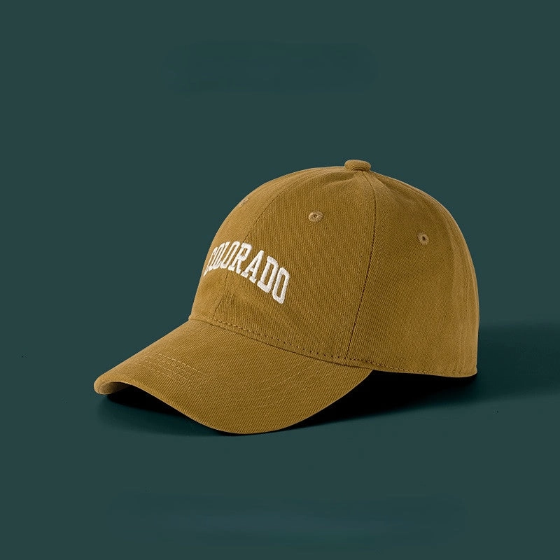 Wholesale Cotton Polyester Embroidered Letters Baseball Cap