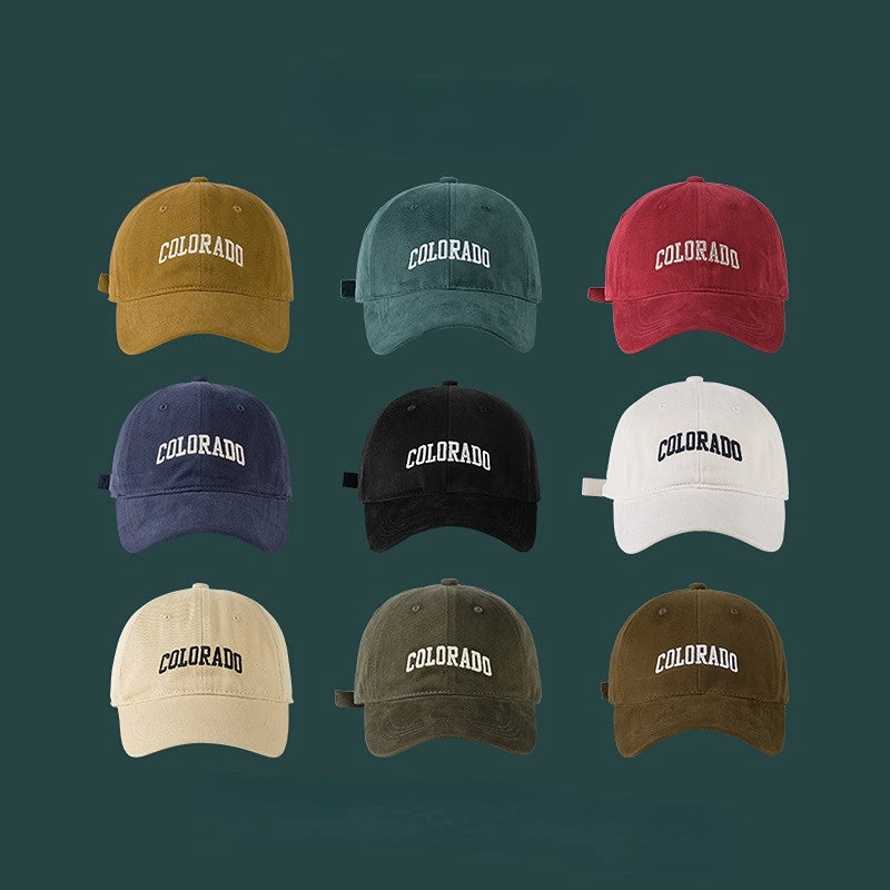 Wholesale Cotton Polyester Embroidered Letters Baseball Cap