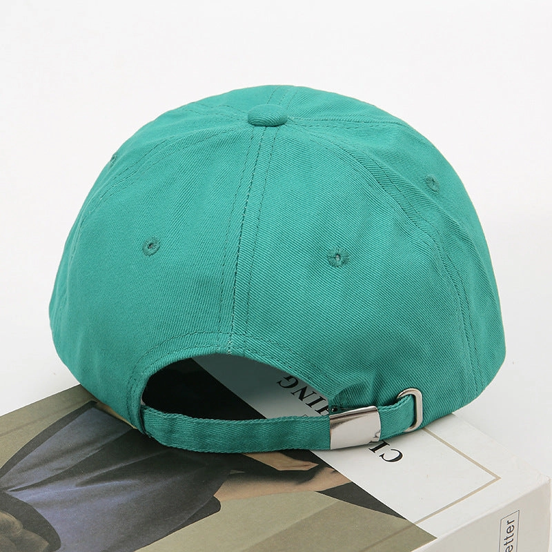 Wholesale Cotton Polyester Embroidered Smiley Face Baseball Cap