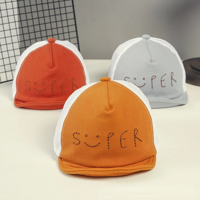 Wholesale Cotton Polyester Kids Mesh Baseball Cap