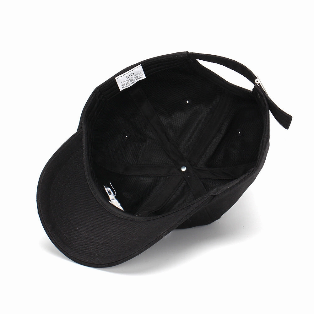Wholesale Cotton Polyester Letter Embroidery Curved Brim Baseball Cap